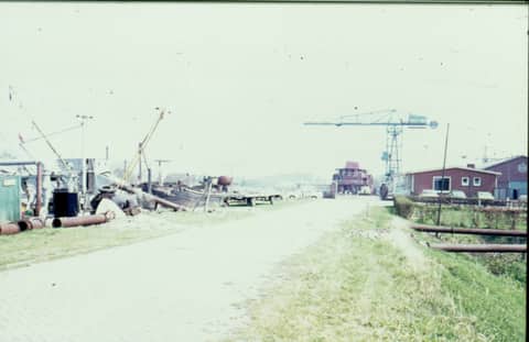 Historische foto van Baggerbedrijf Trip