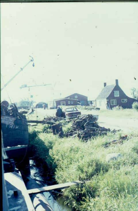 Historische foto van Baggerbedrijf Trip