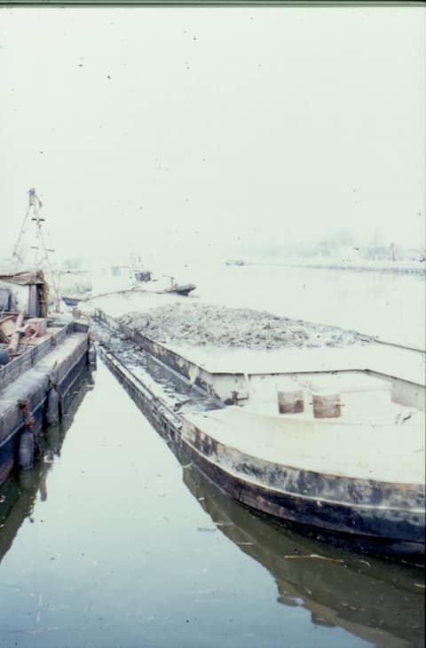 Historische foto van Baggerbedrijf Trip