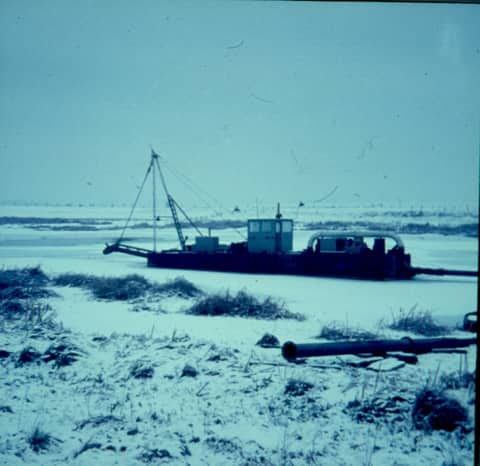 Historische foto van Baggerbedrijf Trip