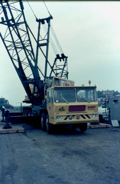 Historische foto van Baggerbedrijf Trip