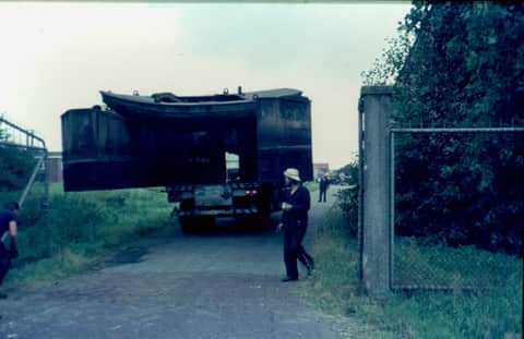 Historische foto van Baggerbedrijf Trip
