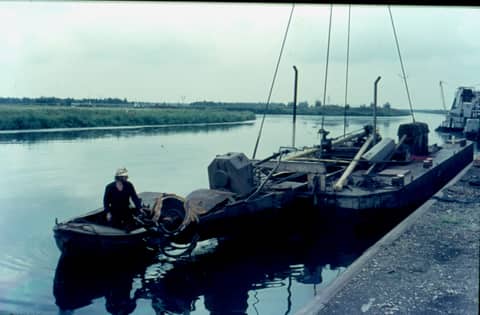 Historische foto van Baggerbedrijf Trip