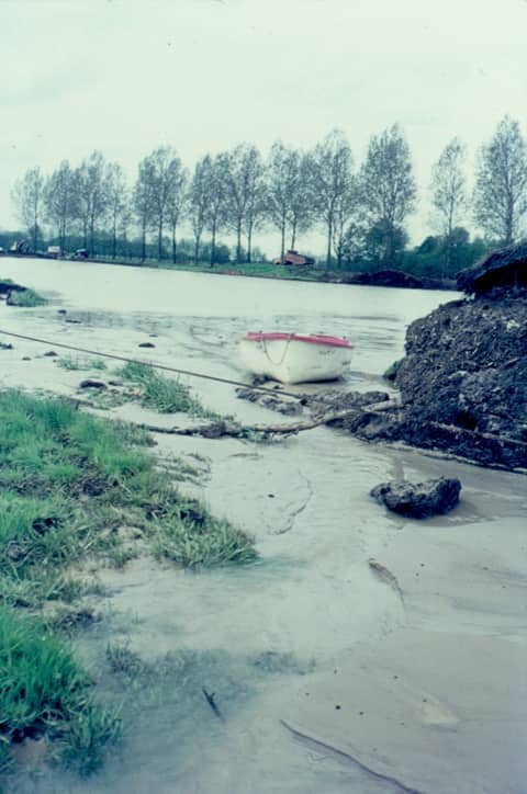 Historische foto van Baggerbedrijf Trip