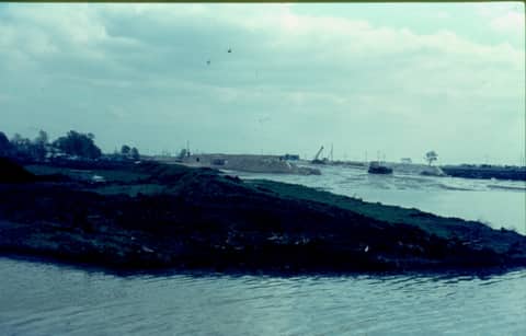 Historische foto van Baggerbedrijf Trip