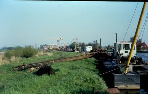 Historische foto van Baggerbedrijf Trip