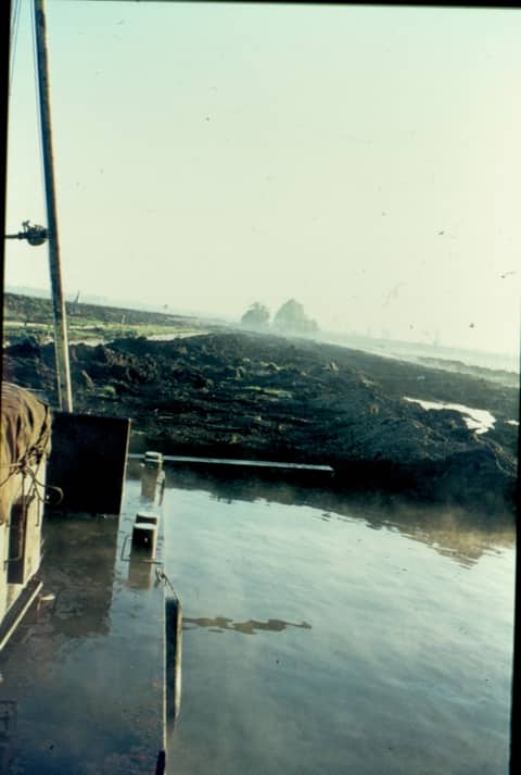 Historische foto van Baggerbedrijf Trip